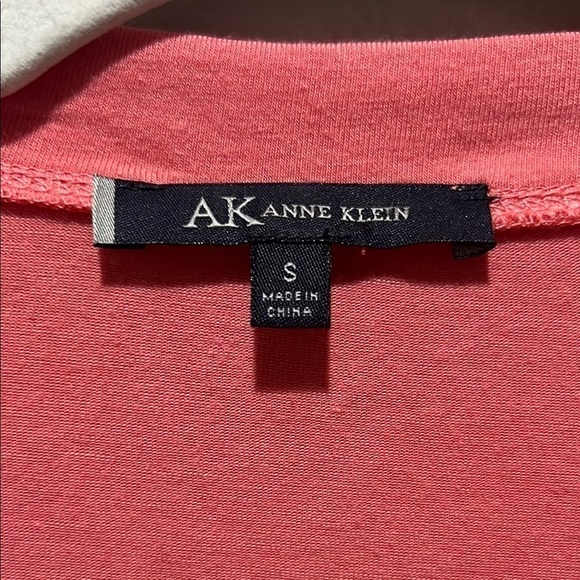 Vintage Anne Klein Women's Button Down Pink Cardigan V Neck Size Small - Picture 3 of 8